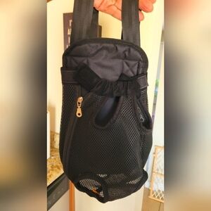 Dog Carrying Black Bag. Like New. For Small Breed.